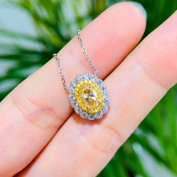 thumbnail image 2 of White Pearl Necklace With Diamond Halo - Gold Plated Bridal Jewelry With Extender Chain 2 of 9