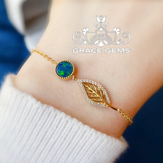 Australian Opal Bracelet – Charles Koll Jewellers