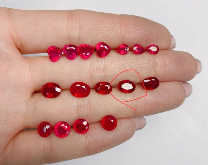 Custom order for Nancy, 0.5ct elongate ruby ring with engravings in 14k gold/rose gold/white gold