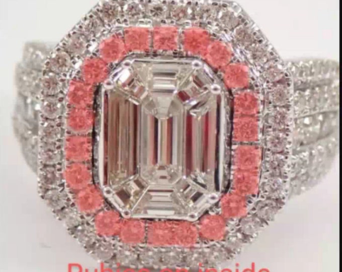 custom diamond ring for A D
