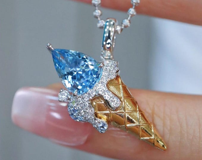 Custom Natural Santa Maria Aquamarine Necklace, Bridesmaid Necklace, March Birthstone Necklace, Gift for Her, Aquamarine Jewelry for women