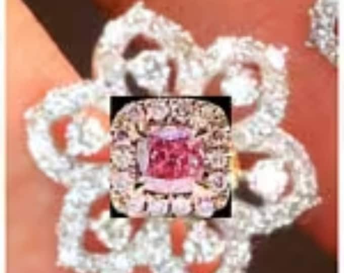 layaway payment for Phuong-the 1st and the 2nd payment, platinum, 0.25 pink diamond, DVS white diamonds