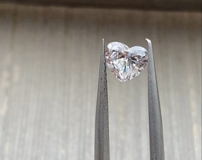custom heart shape diamond ring for VIP customer Phuong