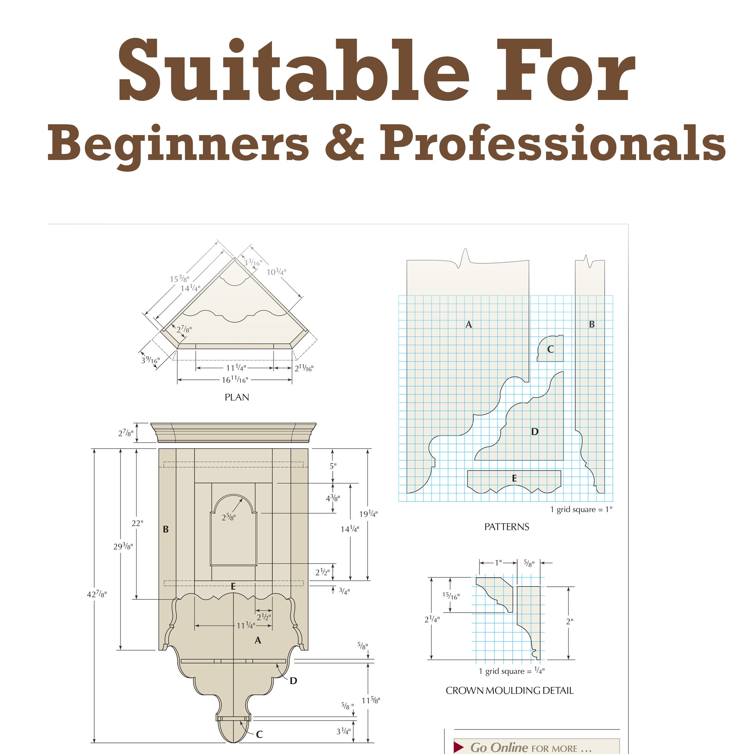 Instant Download PDF DIY WOODWORKING Plans Suitable for Beginners ...