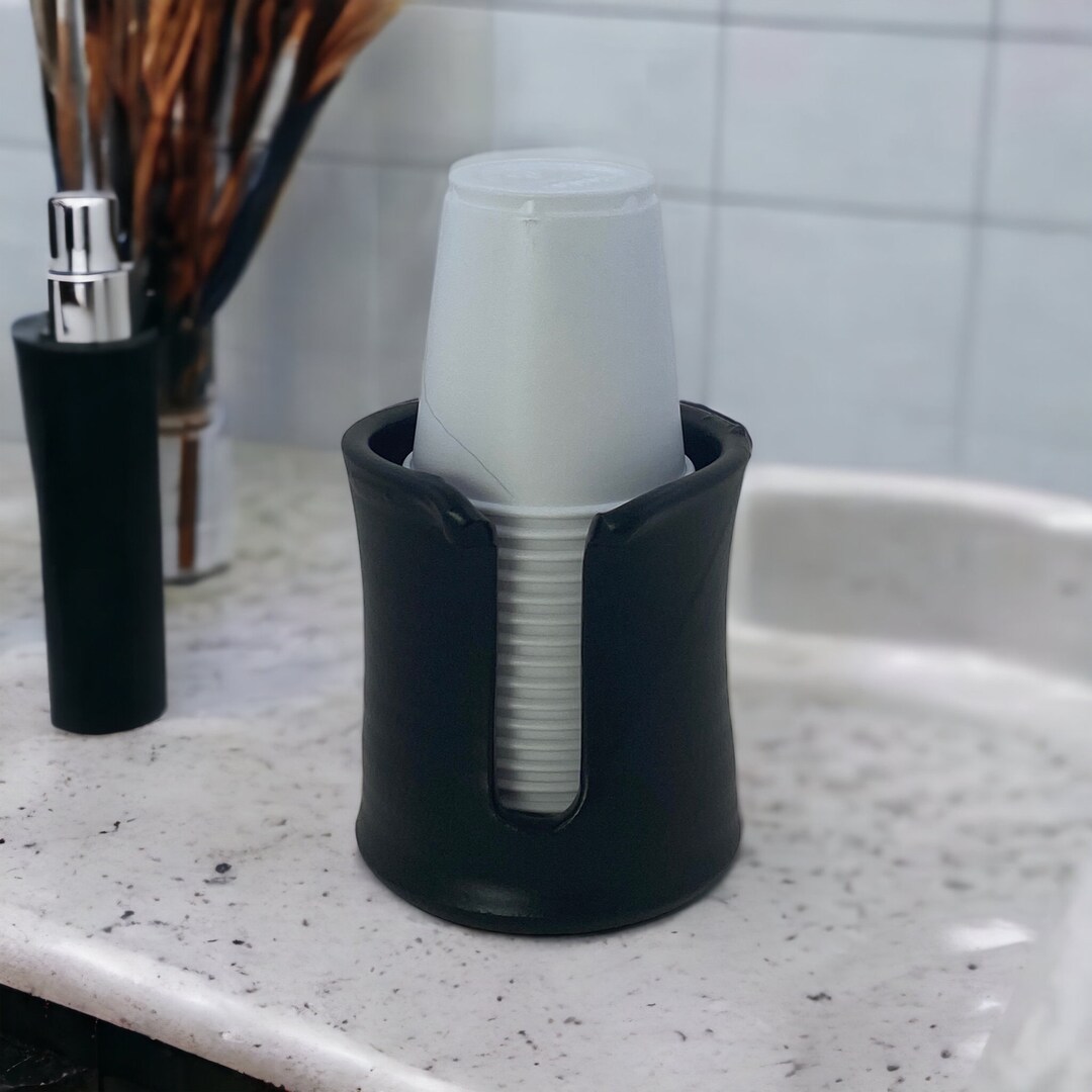 3 Ounce Matte Black Dixie Cup Holder 3 Ounce Solo Cup Holder Cup