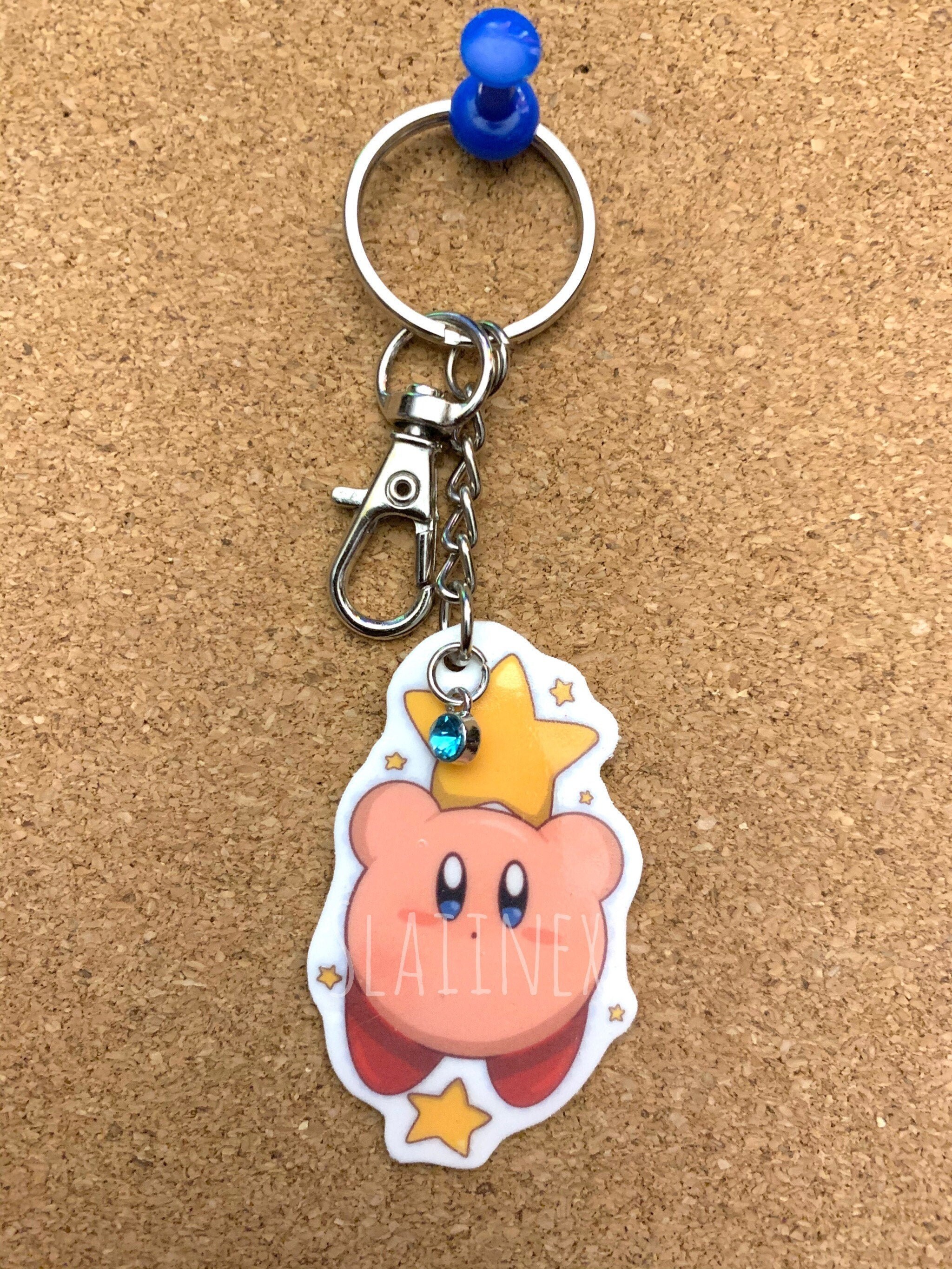 Homemade Kirby KeychainKirbycutekawaii Etsy
