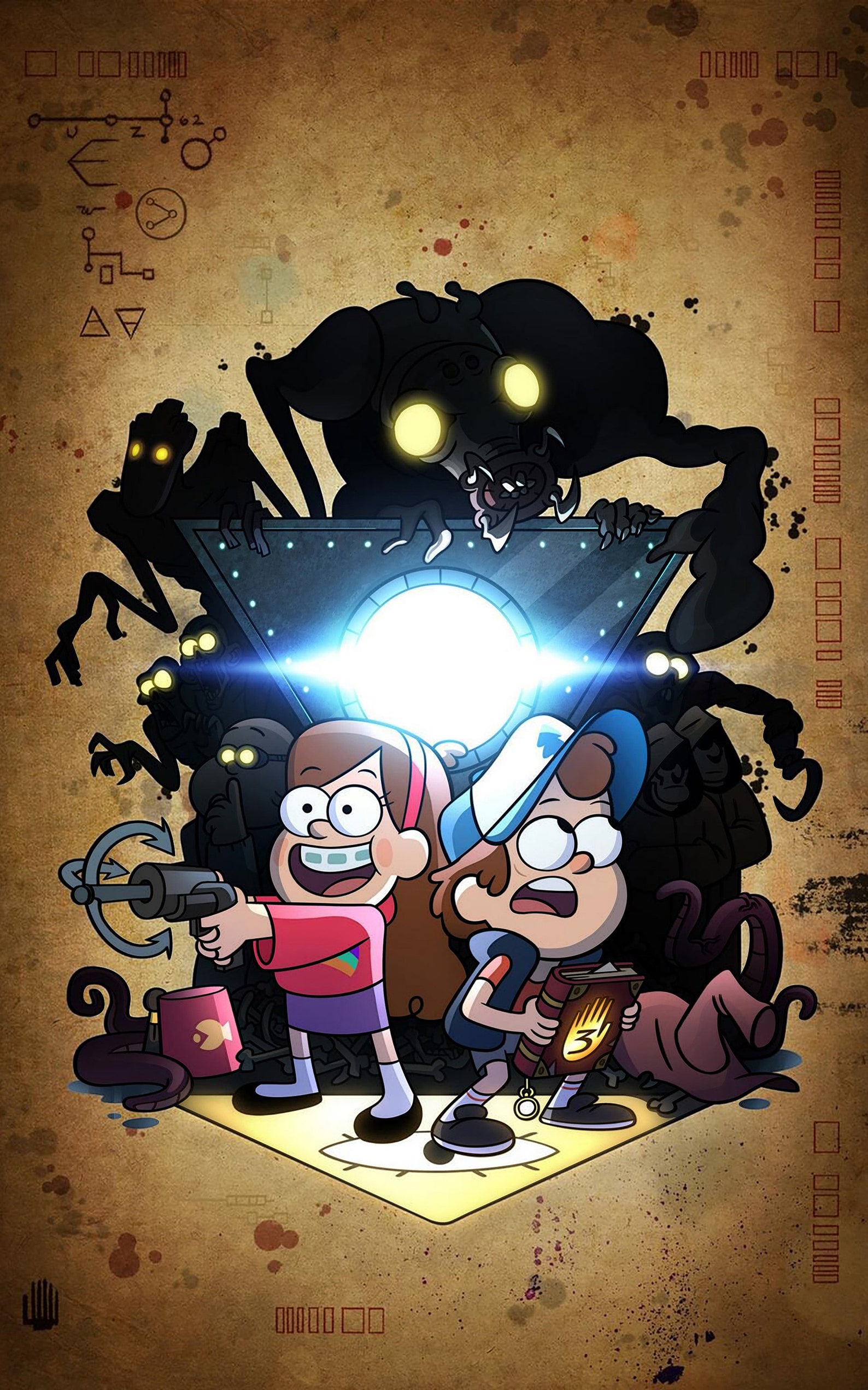 Gravity Falls movie ver68 gloss poster 18 x 24 inches Etsy