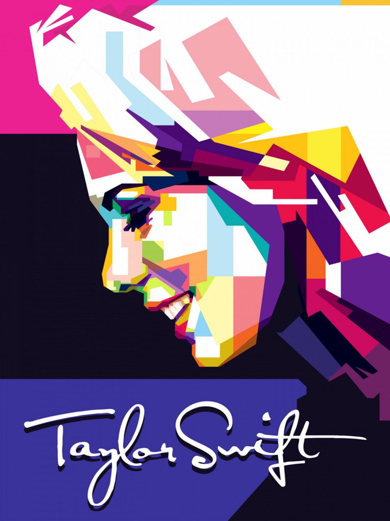 ART Taylor swift gloss poster 17 x 24 inches