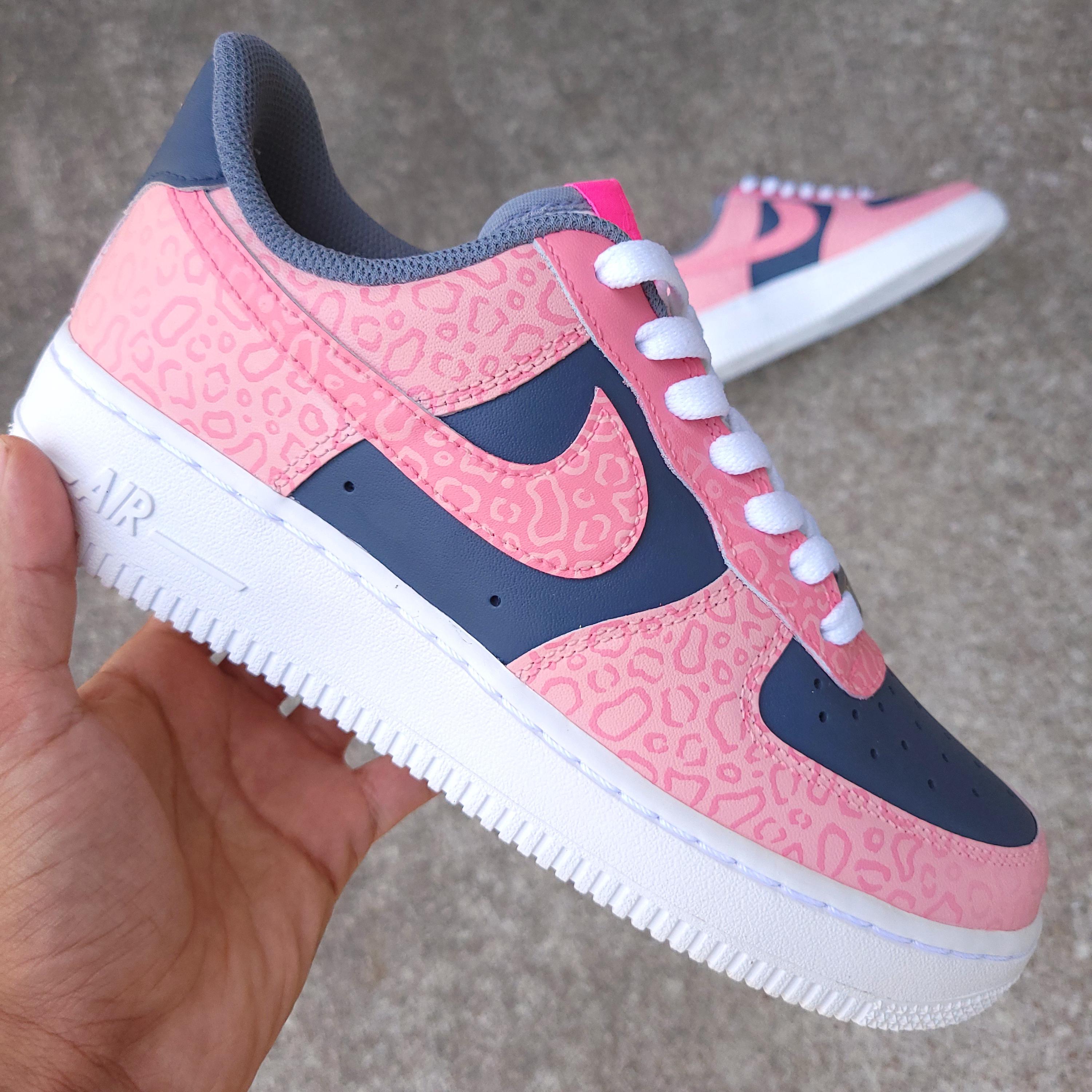 Neon pink af1 sale