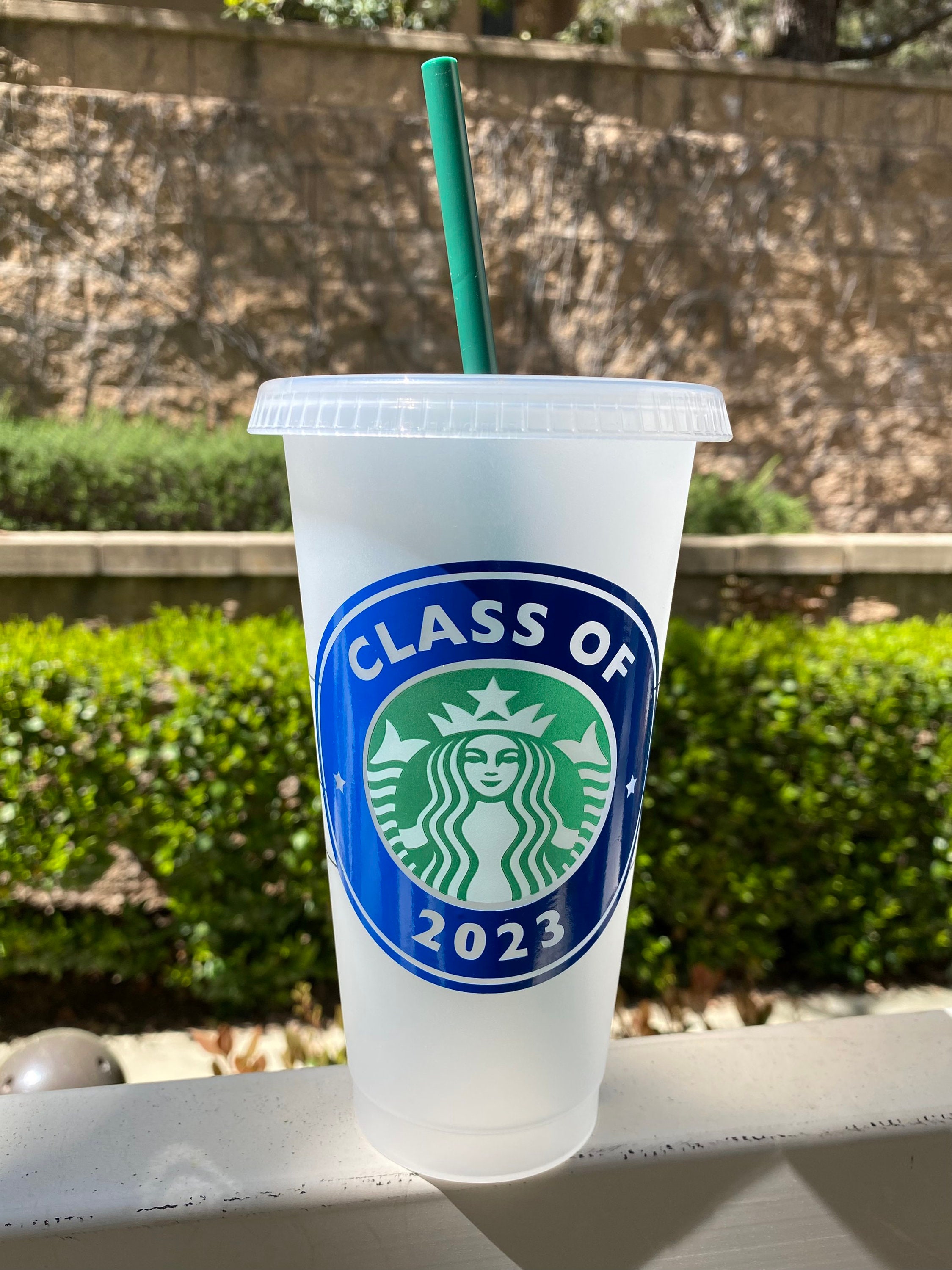 Class of 2022, 2023, 2024 Starbucks Reusable Cups, Graduation Tumblers –  Happy Hour Creations