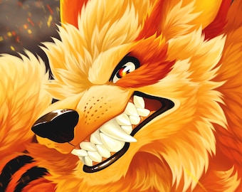 Feuerhund - Semi Gloss Print
