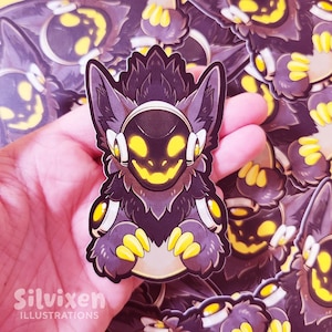Protogen Sticker - Matte Vinyl - 8.5cm