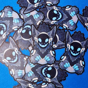 Protogen Sticker - Matte Vinyl - 8.5cm