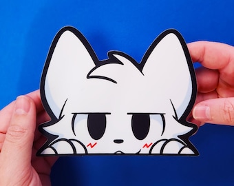 BoyKisser Peeker Sticker - Matte Vinyl