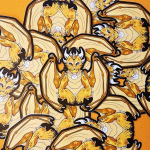 Dragon Sticker - Matte Vinyl - 8.5cm