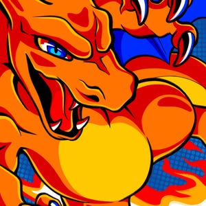 Charizard - Semi Gloss Print