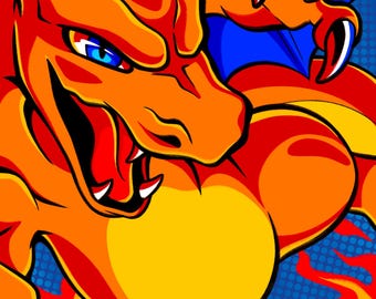 Charizard - Semi Gloss Print
