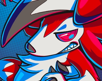 Lycanroc - Semi Gloss Print