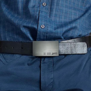 Personalized Buckle Belt Men Custom Belt Buckle Valentine Day Gift for Man Engraved Belt Buckle  Men&#39;s Leather Belt For Boyfriend Classic