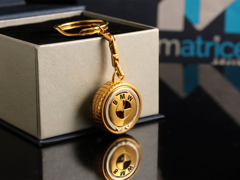 Personalized Silver Keychain Car Logo Personalized Metal Etsy