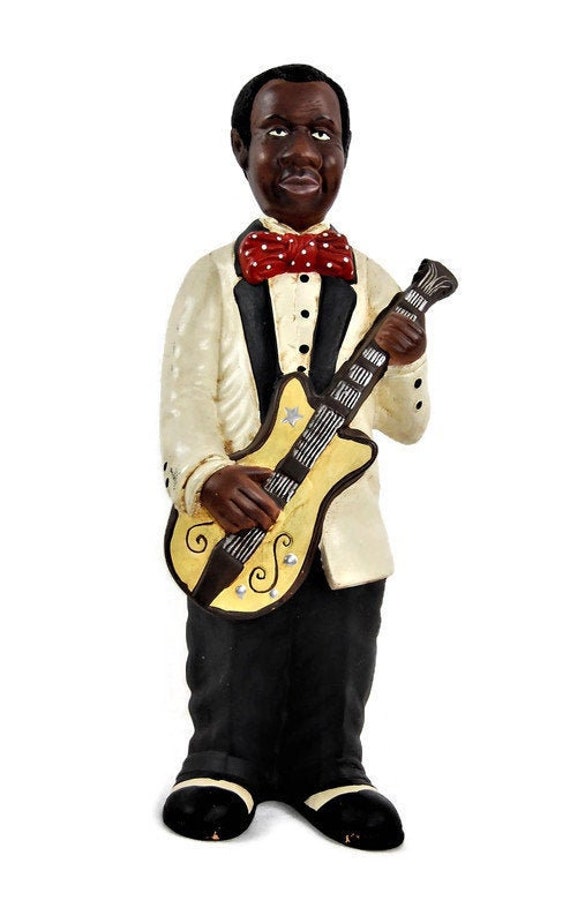 jazz singer figurine
