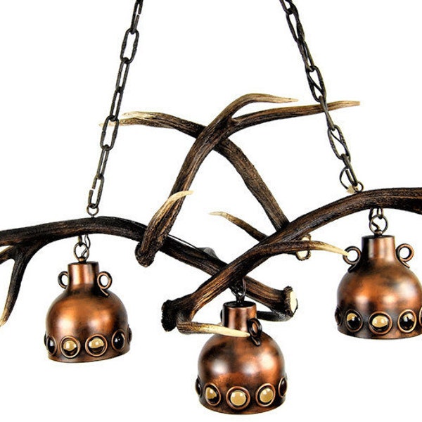 Deer Horn Chandelier Etsy
