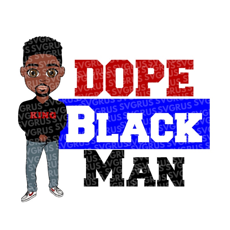 Dope Black Man Svg Black Men Matter Svg Black Man Svg PNG - Etsy