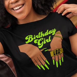 Leo Birthday girl svg, Leo svg, zodiac svg, Leo Birthday, its my birthday, Leo birthday svg, Leo girl, Svg, Cricut, African American