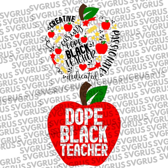 Download Dope Black Teacher Svg Black Teachers Matter Svg Black Woman Svg Black Teachers Png Vinyl Shirt Cricut Cut Files African American