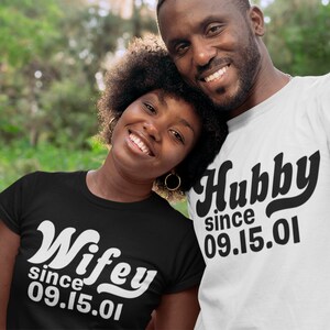 Anniversary svg set: Wifey since, Hubby Since, Dope wife, Dope Hubby, Couple, Black Owned Business, Cutfiles, African American