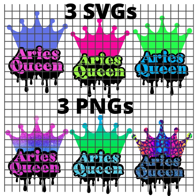 Download Aries Queen Zodiac SVG Birthday svg birthday girl svg | Etsy
