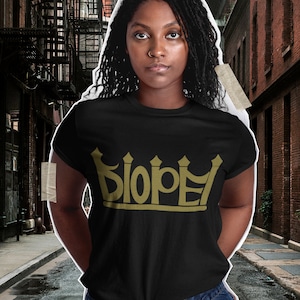 Dope Crown svg, Dope SVG, Dope png, camisa Dope Crown, vinil SVG, designs de camisetas, camisas de vinil, cricut, silhueta, afro-americano
