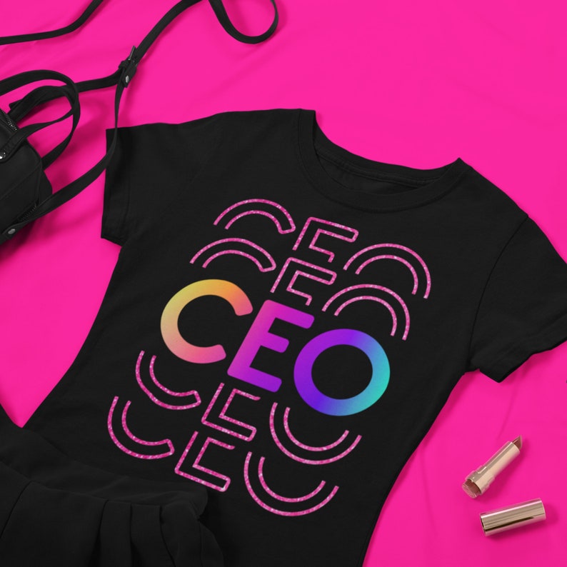 cricut Vinyl shirts tshirt designs Boss Lady CEO SVG silhouette Vinyl SVG ceo png African American