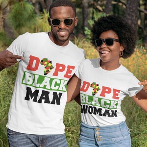 Dope Black Woman SVG, Dope Black Man SVG, Black Lives Matter, Dope African American, svg, cut files, cricut