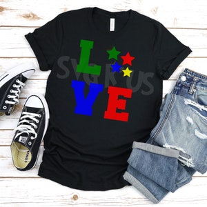 OES Love SVG, Eastern Star svg, Order of the Eastern Star svg, png, Masonic eastern Star svg, cricut cut files, Silhouette cut files, PNG