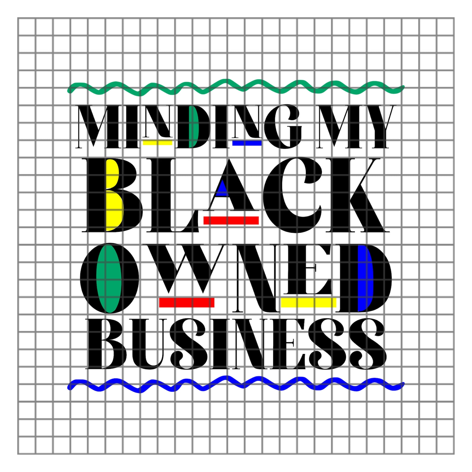 Minding My Black Owned Business SVG SVG Tshirt Designs Etsy