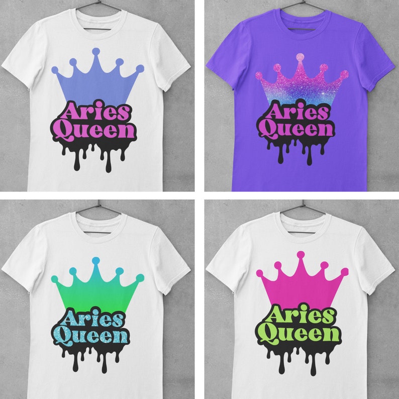 Download Aries Queen Zodiac SVG Birthday svg birthday girl svg | Etsy