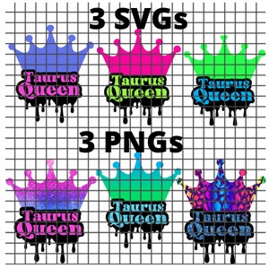 Taurus Queen Zodiac SVG, Birthday svg, birthday girl svg, zodiac svg, Taurus svg, birthday behavior svg, cut files, African American