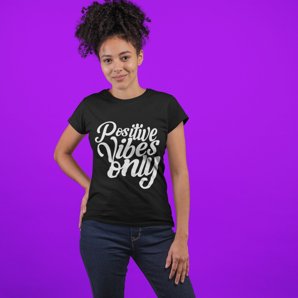 Positive Vibe Only SVG Vibe Png SVG Tshirt Designs Vinyl - Etsy