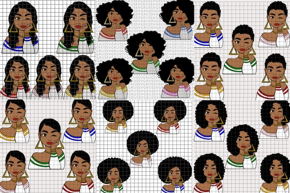 Download 30 Doll Bundle Deal Wink Doll SVG Black Woman svg black | Etsy