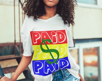 SVG pagado, self made png, Boss Lady, vinilo SVG, diseños de camisetas, camisas de vinilo, cricut, silueta, afroamericano