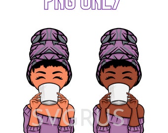 Fashion Woman Clipart, Black Woman png, Fashion Clipart, African American, afro woman, sublimation, Sticker art, PNG ONLY