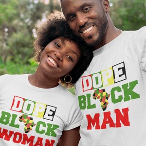 Dope Black Woman SVG, Dope Black Man SVG, Black Lives Matter, Dope African American, svg, cut files, cricut