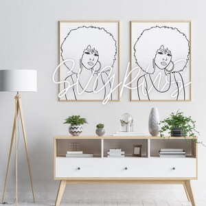 Pittura svg, Afro Doll svg, tela svg, Paint with a Twist, Black Woman svg, donne nere, afroamericano svg, afro donna, tagliare file