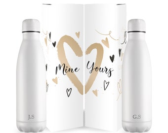 Personalised Water Bottles & Gift Boxes, Valentine gift for boyfriend, Valentine box, husband valentine, personalised valentine box