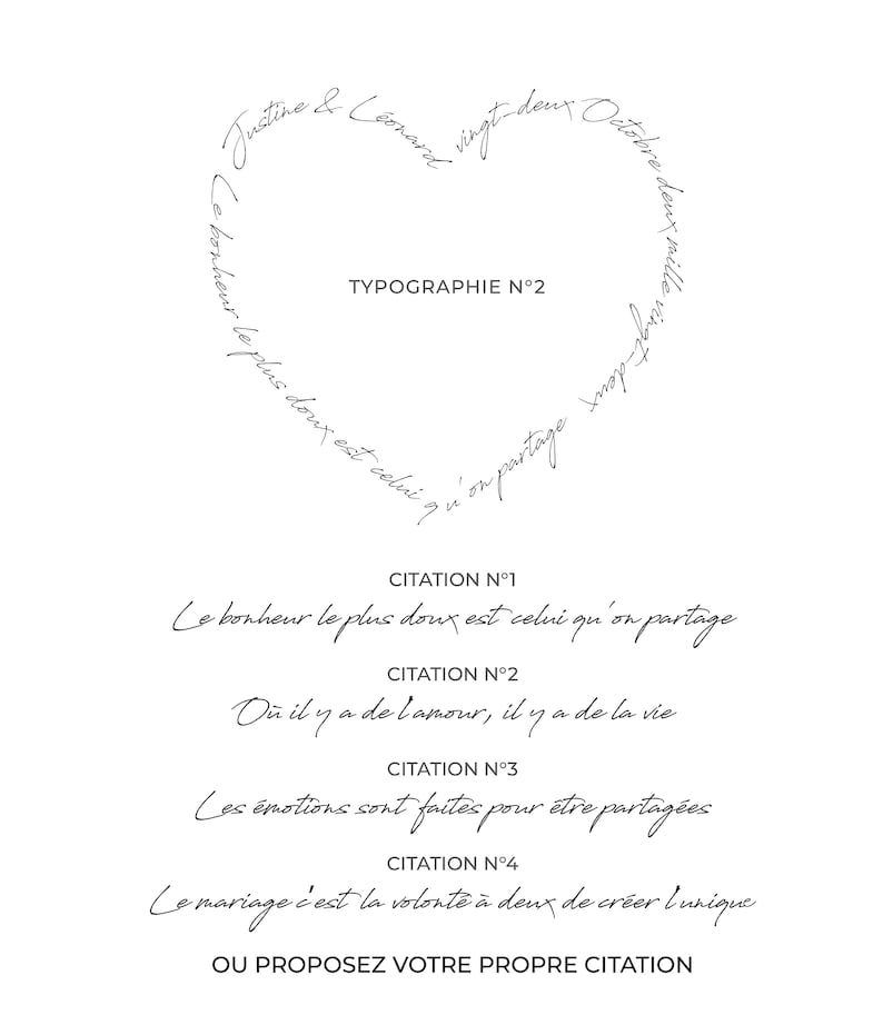 Cœur En Porcelaine Personnalisable Botanique - Souvenir Mariage, Fiançailles Ou Cadeau Couple