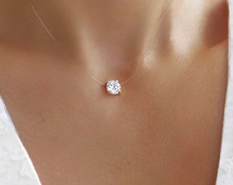 Collier Fantaisie Cygne En Alliage Avec Zircon Cristallisé - Longueur Mi-longue, Neuf