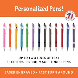 Custom pens, Custom Business pens , Graduation gift Bulk Custom Pens, Promotional Pens, Customized Ballpoint Pens