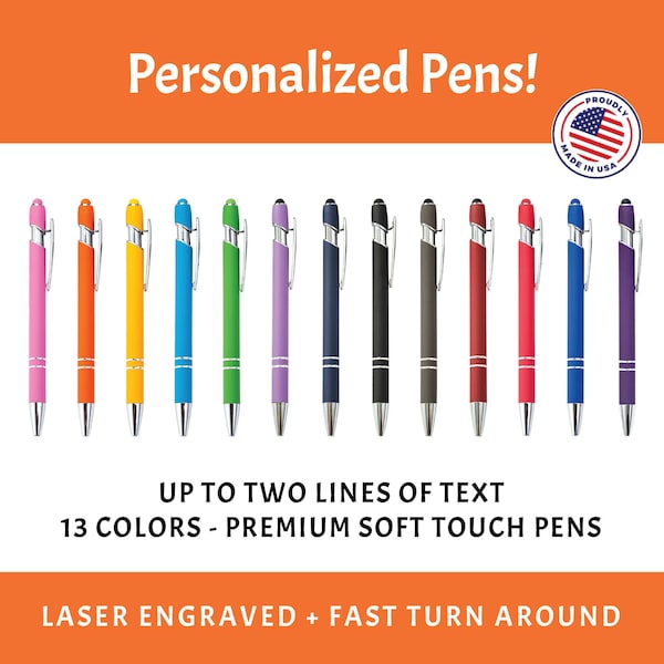 Custom pens, Custom Business pens , Graduation gift Bulk Custom Pens, Promotional Pens, Customized Ballpoint Pens