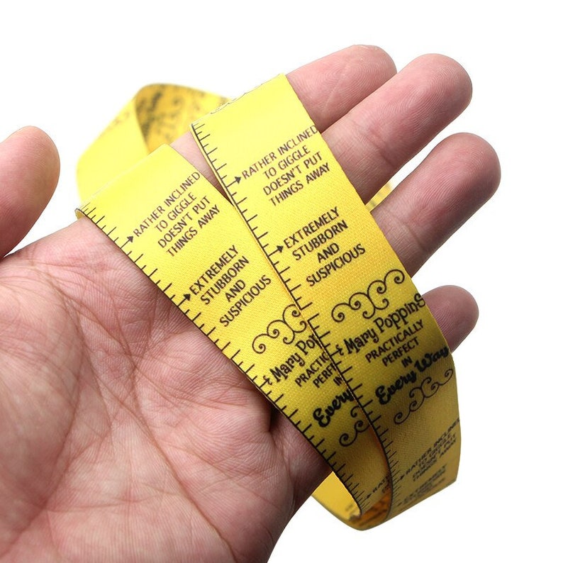 MARY POPPINS Lanyard Measuring Tape Quotes Measure School Etsy